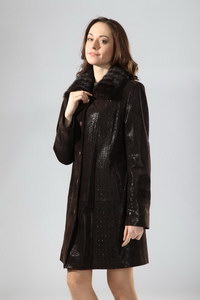 Шубы из норки с рысью Шубы из норки с рысью