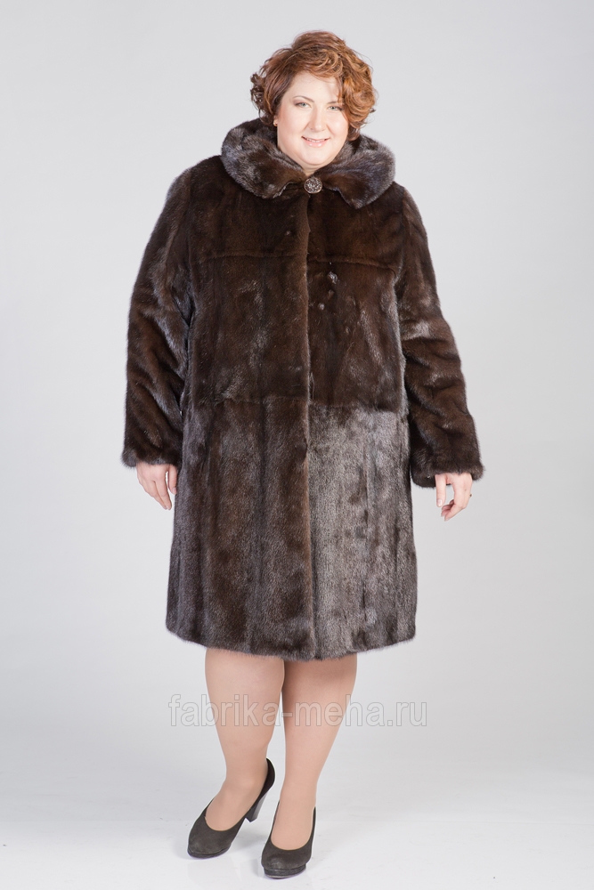 Норковые шубы для обладательниц больших размеров Норковые шубы для обладательниц больших размеров