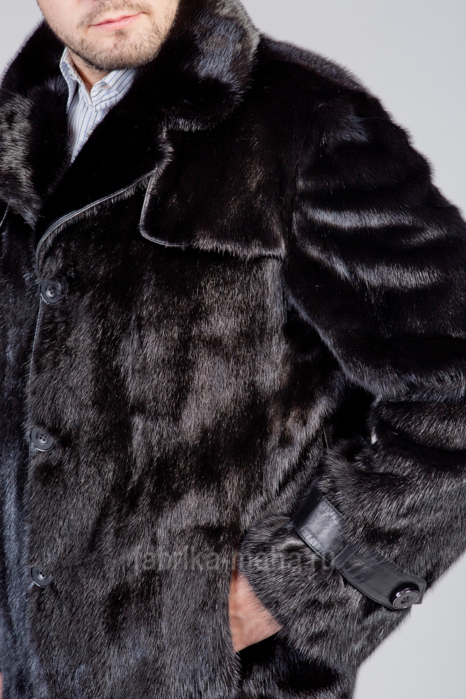Изделия из норки для мужчин Изделия из норки для мужчин
